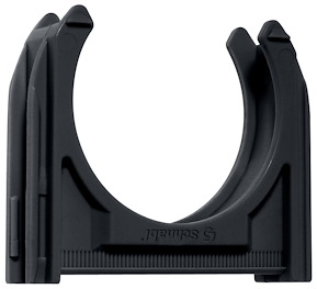 Rörfäste, EC, 16 mm, Svart, 100st/förp - 1501105 - Malmbergs Elektriska AB