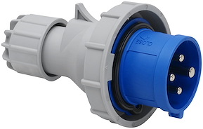 Stickpropp, 16A, 3P+J, 9h, 230V, IP67 - 2426080